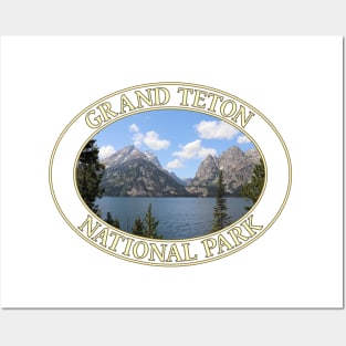 Jenny Lake at Grand Teton National Park in Wyoming Posters and Art